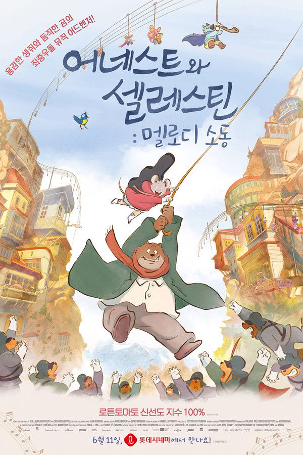 어네스트와 셀레스틴: 멜로디 소동